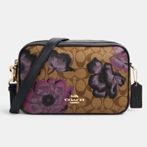 Coach Limited Edition Jes Crossbody Kaffe Fassett Purse Floral Shoulder Bag Rare